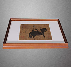 东丽书画装裱配框服务案例